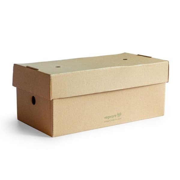 Κουτί Burger Κραφτ BOX9X5 – Vegware