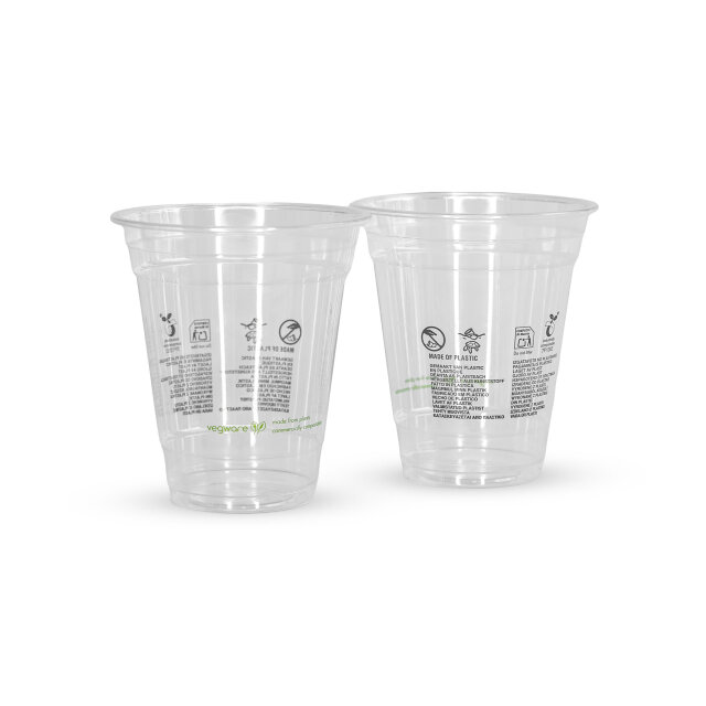 Ποτήρι διάφανο από PLA 12oz/360ml Ø96mm